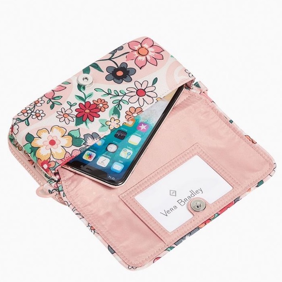 Vera Bradley Bags Vera Bradley Rfid Compact Crossbody In Reactive